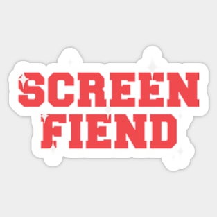 Game Theory Merch Screen Fiend Sticker